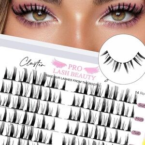 🌙 B92 - Manga Lashes Lash Clusters 280 Pcs Cluster